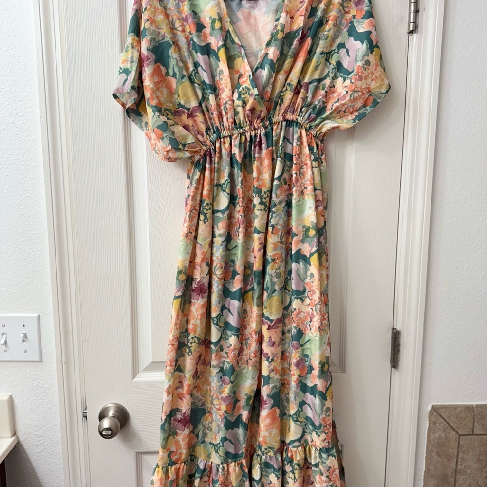 World Market kaftan style maxi​